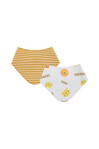 Civil Baby Aslan Empirme 2 Kat 2'li Mama Önlüğü - Hardal