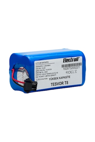 Tesvor T8 Batarya 3200mah Pil Robot Süpürge Batarya