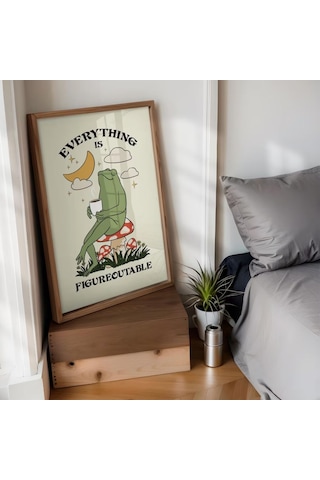 Her Şey Çözülebilir Motivasyon Posteri - Çerçevesiz