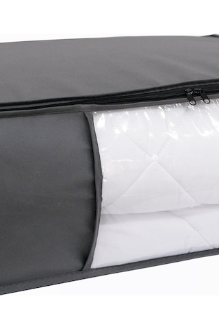 Vedsey 5' Li 50x70x25 Set Antrasit Pencereli Baza Altı Organizer Hurç Antrasit