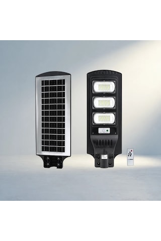Sensörlü Güneş Enerjili Sokak Lambası Bahçe Ve Balkon Kullanımı İçin 300w