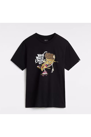 Vans Pizza Me Ss Çocuk Siyah T-shirt 026 Vn000nq2blk1 Siyah