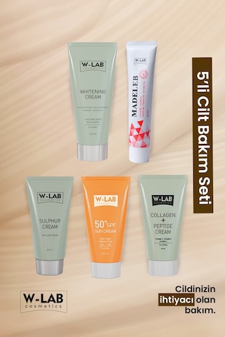W-Lab Cosmetics5 Li Süper Set