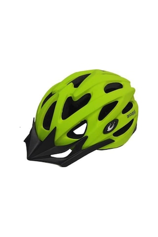 KRON ZOZO - Kask - MV29 - Arka Led Lambalı - Fileli - Lime - L Be