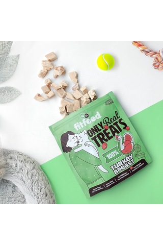 Freeze-dried Çiğ Hindi Göğüs Köpek Ödül Maması 40g