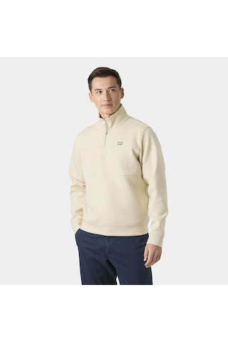 Helly Hansen Koster Sweat 1/2 Zip Erkek Polar-32481 Krem