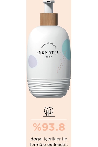 Agnotis Baby Bebekler Için Doğal Içerikli Bebek Şampuanı 400 ML