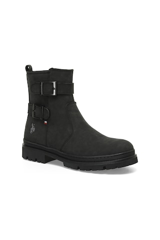 U.s. Polo Assn. Tawny 4pr Siyah Erkek Biker Bot 000000000101914729 Siyah