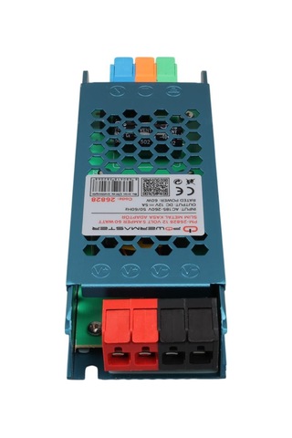 Ayt Powermaster Pm-26828 12 Volt 5 Amper 60 Watt Slim Metal Kasa Adaptör 140x50x23mm