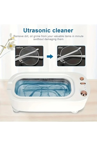 Jialan Derin Temiz Ultrasonik Gözlük Temizleyici - Kristal