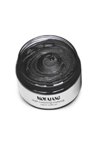Mofajang Saç Rengi Balmumu Geçici Saç Boyası U-nisex Siyah