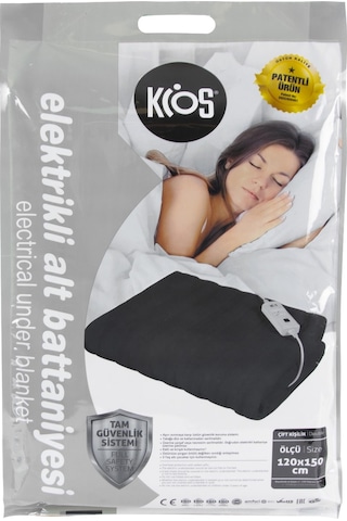 Kios Çift Kişilik Elektrikli Alt Battaniye