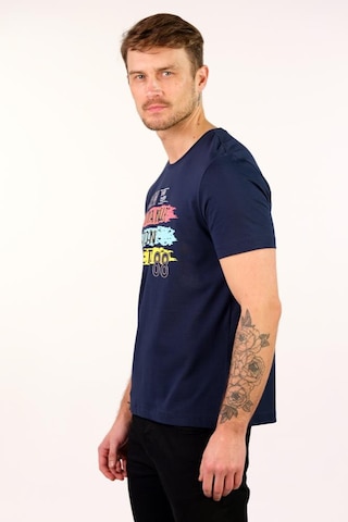 Arma Erkek Büyük Beden Bisiklet Yaka Tişört Y22374868101 Lacivert