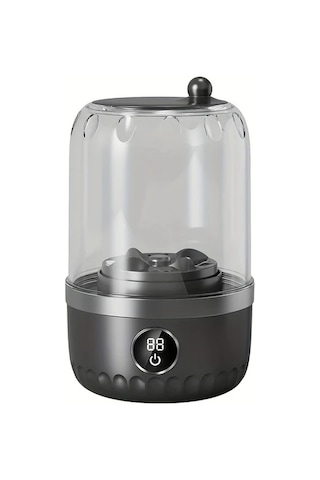 Fochsia Taşınabilir  Gri Type-c Şarjlı Seyahat Çamaşır Makinesi