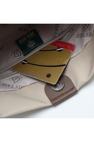 Tongxida Mcrtrade Kadınlar İçin Askılı Omuz Naylon Crossbody Çanta Kahverengi Kova Şekil Askılı Renkler Bayanlar Moda 2024 Lm Kahverengi