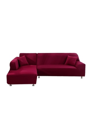 Flybuy Şey Şeklinde Kanepe Kılıfı, Mufunye Koyu Gri, 145-185cm, Elastik Dahil Diğer