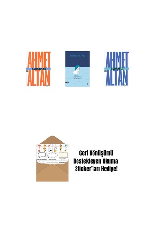 Aldatmak - Yalnızlığın Özel Tarihi Cep Boy + Kristal Denizaltı + Sudaki İz Cep Boy + Okuma Sticker'ları