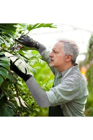 Tenfowee Ağır İş Kollukları: Kesilmeye Karşı Koruma, Esnek Ve Rahat Kullanım, 45cm Çok Renkli