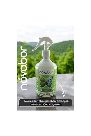 Novabor Özel Doğal Leke Çıkarıcı Sprey 500 ML