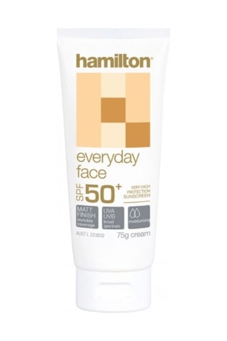 Hamilton Everyday Face Yüz İçin Mat Güneş Kremi Spf 50+ 75 G