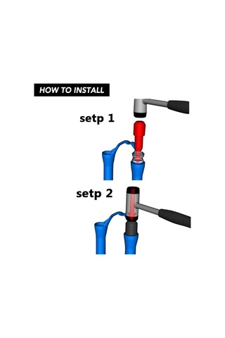 Monyee Ön Amortisör Orijinal Odağı Montaj Aracı - 30mm Boru Çapı, Plasti K Malzeme, 100g Ağırlıklı Çok Renkli
