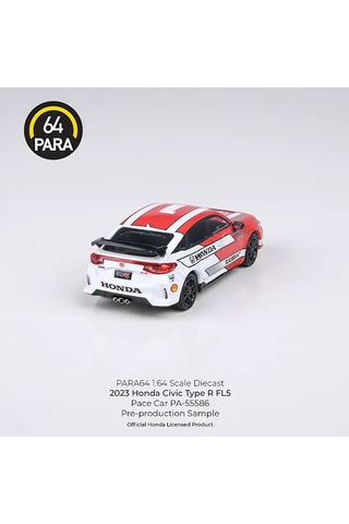 Para64 Honda 2023 Civic Type R Fl5 Red Pacecar Pa-55586 Çok Renkli
