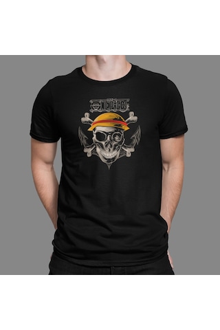 Anime One Piece Tshirt Bisiklet Yaka (551814005)