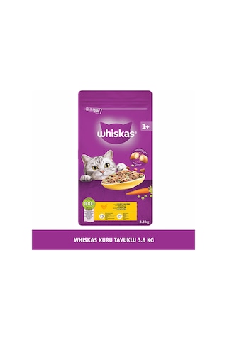 Whiskas Tavuklu Yetişkin Kedi Maması 3800 G