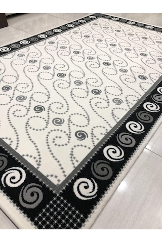 Saray Halı Sembol 11831 As 150X230 Gri Beyaz 4 M2 Halı !