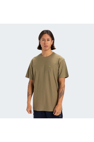 Quiksilver Quıksılver Aloe Slub Roundneck Erkek T-shırt Eqykt04377-26114 Kahve