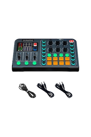 Midex Talent Paket-3 Cxn-30 Mikrofon Vs13 Ses Kartı Stüdyo Kayıt Canlı Yayın Seti