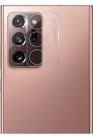 Samsung Uyumlu Galaxy Note 20 Ultra Kırılmayan Kamera Koruyucu