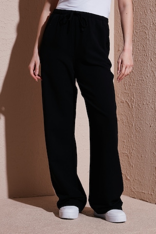 Fashion Friends Bayan Pantolon 25y0249k1 Siyah Siyah