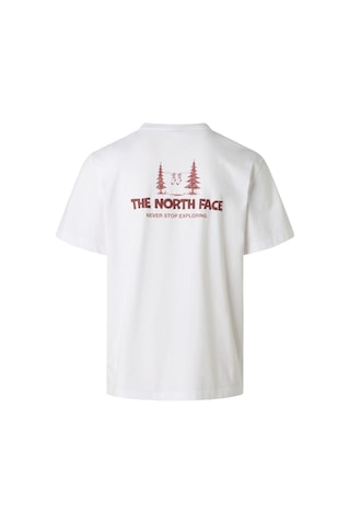 The North Face M Campıng Relaxed Short Sleeve Tee-graph Erkek Tişört Nf0a8gqmfn41 Beyaz
