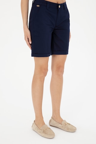 U.s. Polo Assn. Kadın Lacivert Şort / Bermuda 50281722-vr033 Lacivert