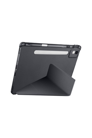 Teleplus Lenovo Idea Tab Pro 12.7 Tb-373fu Kılıf Trifolding Katlanabilir Smart Kalemlikli Kapak Kapaklı Kılıf