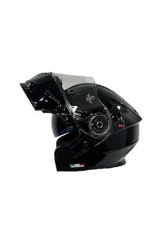 Sway 926 Motosiklet Kaskı Parlak Siyah