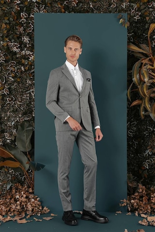 Efor C 652 Slim Fit Gri Spor Ceket Gri