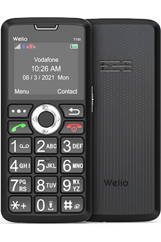 Welio Wkey T100 Tuşlu Kamerasız Cep Telefonu