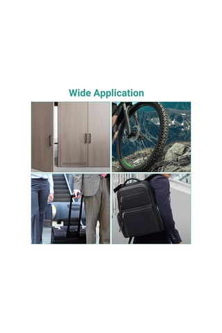 Kosona Akıllı Parmak İzi Kilit - 20 Parmak Kayıt, Tuya Uygulaması, Şarj Edilebilir, Sarı T08d