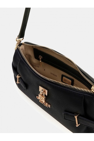 Guess Yesba Mini Üstten Fermuarlı Kadın Siyah El Çantası Hwbg7833720-bla Siyah