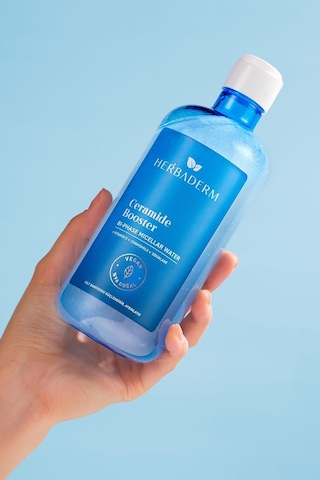 Ceramide Booster, Çift Fazlı Micellar Makyaj Temizleme Suyu 500 Ml