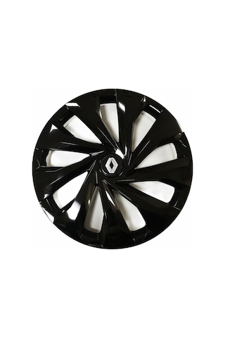 Renault Clio Uyumlu 14 Inç 4 Adet Piano Black Siyah Jant Kapağı Takımı