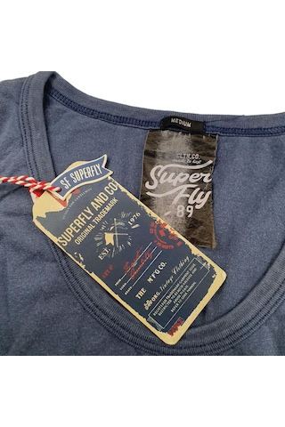 Superfly Tank Top Erkek Tişört Spf101202040209 Mavi
