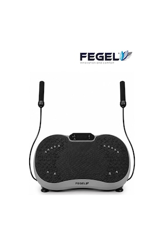 FG-6500 99 Kademeli Hoparlörlü Titreşimli Fitness Platformu - Beyaz