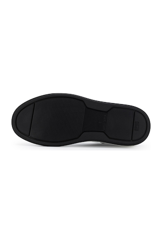 Tamer Tanca Erkek Hakiki Deri Siyah Sneakers & Spor Ayakkabı 1212 3522 Erk Ayk Y26 Sıyah Mat