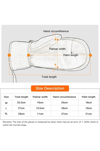 Vkemall Siyah Kayak Eldiveni L: 360 Derece Isı, Dokunmatik Ekran, Su Geçirmez Ve Dayanıklı - Kış Aktivitesi Gereci Siyah