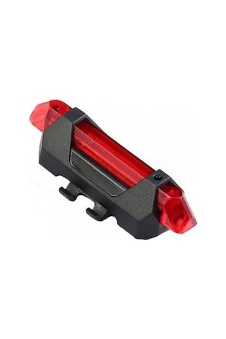 Bisiklet Işığı Led Stop Arka Ikaz Işık Lamba Usb Şarjlı 4 Mod Kırmızı