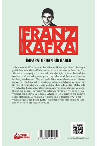 Imparatordan Bir Haber - Franz Kafka - Maviçatı Yayınları