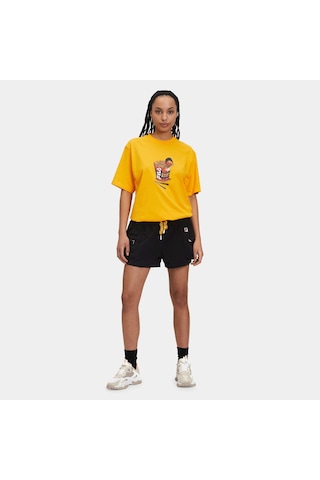 Fila Siyah Crınkle Nylon Shorts Siyah
